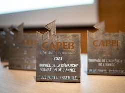 Trophées 2023 de la CAPEB 06 : six adhérents exceptionnels récompensés