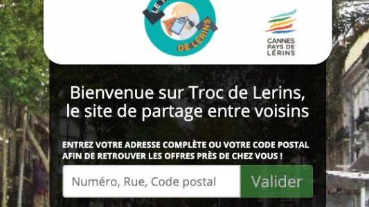 Le Troc de Lérins, brocante numérique proposée par l'agglo Cannes Lérins !