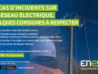 Tempête Alex : Enedis, point à 10h45 sur les raccordements 