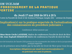 Formation UCEJAM : « Implication(s) sur la pratique expertale de l'actualisation des connaissances en procédure judiciaire »