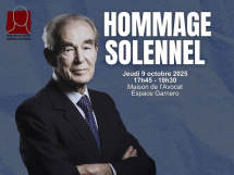 Le barreau de Grasse rendra hommage jeudi à Robert Badinter, figure majeure de la justice française