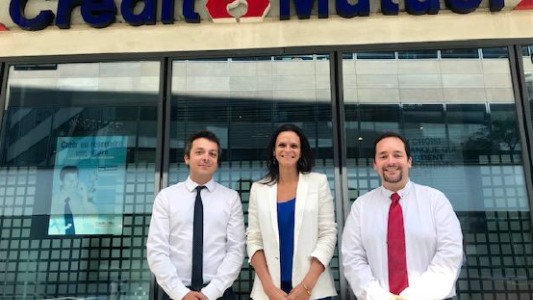 Ouverture d'une nouvelle Caisse Crédit Mutuel Méditerranéen à Saint-Laurent-du-Var