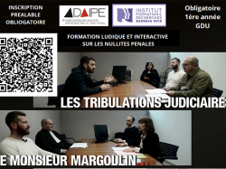 Formation ADAIPE : Les nullités pénales le 25 juin à Nice