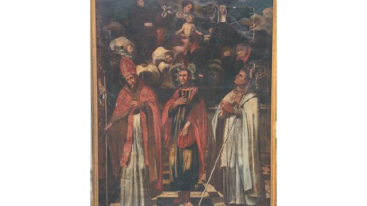 La Fondation du patrimoine et la mairie de Falicon s'associent pour la restauration du tableau de l'église paroissiale