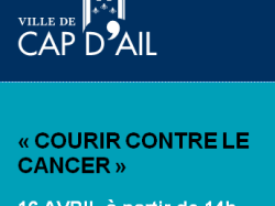 L'Ecole élémentaire de Cap d'Ail s'associe à la lutte contre le cancer.