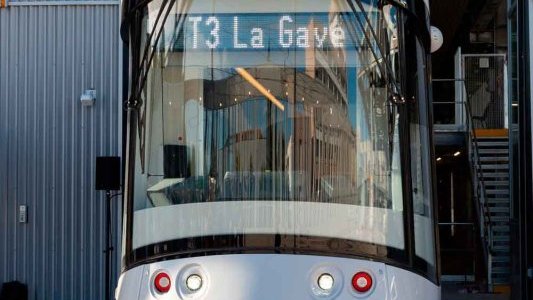  Première des rames de tramway pour l'extension de la ligne T3 à Marseille