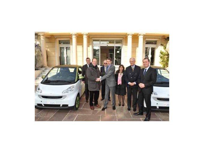 Six « smart fortwo electr