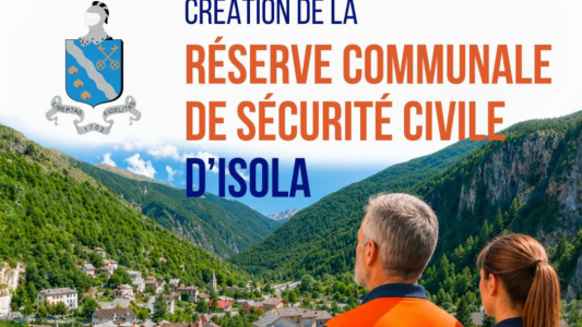 Isola crée sa Réserve communale de sécurité civile pour fédérer les bonnes volontés