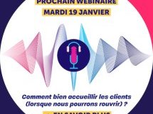 Webinaire dédié aux restaurateurs : « Comment bien accueillir les clients (lorsque nous pourrons rouvrir) ? » 