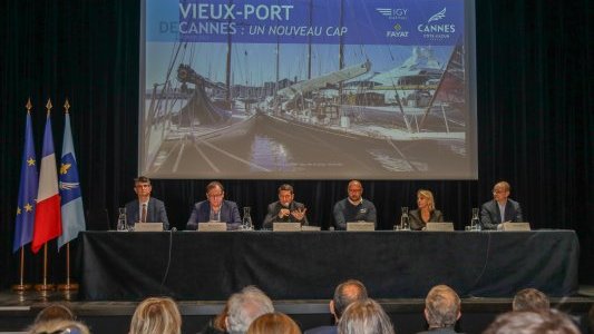 Les travaux d'embellissement du Vieux-Port de Cannes ont démarré