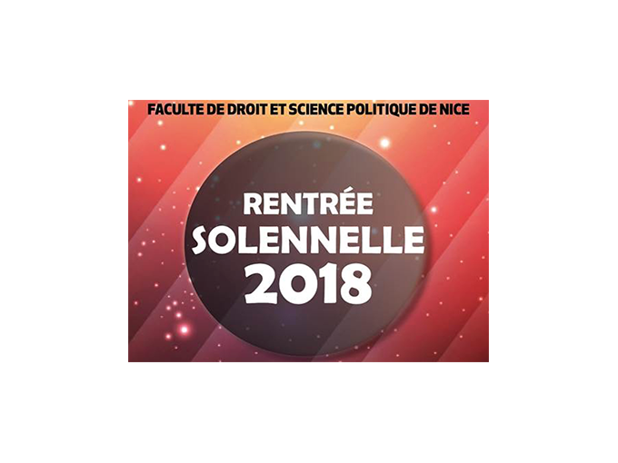 Rentrée solennelle de (…)