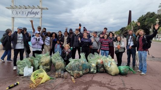 Nice Plogging : La course au ramassage de déchets 