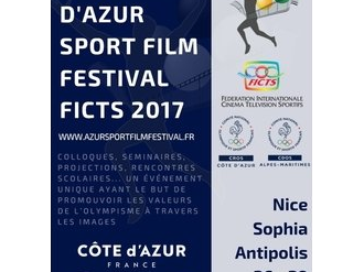 Côte d'Azur Sport Film Festival FICTS 2017 : remise des prix ce vendredi !!!