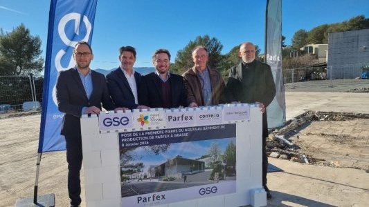 Grasse : démarrage d'un projet industriel en site occupé