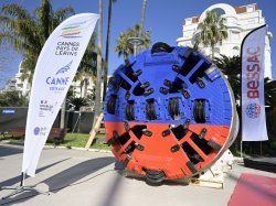 Les opérations de forage du futur réseau d'assainissement de Cannes ont démarré
