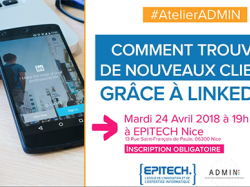 AtelierADMIN - Trouver de nouveaux clients avec LinkedIn