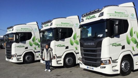 Les Transports Daziano s'équipe de SCANIA au gaz