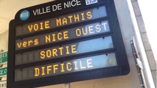 Circulation : les azuréens très mécontents 