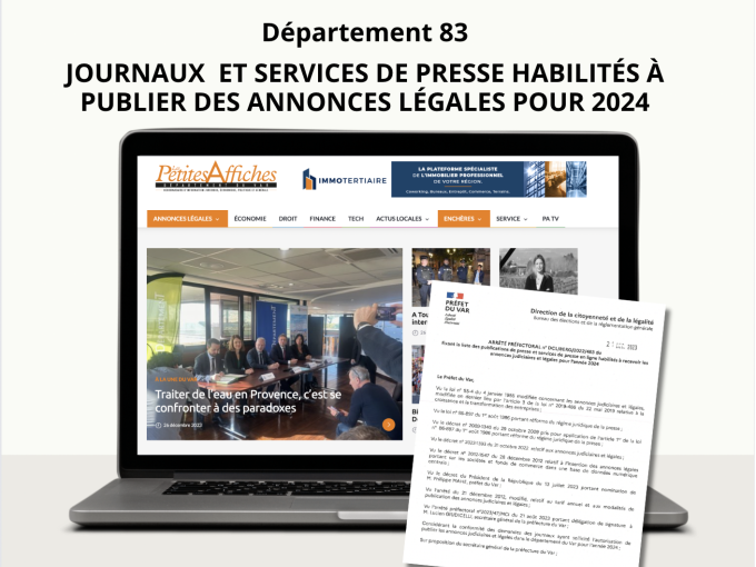 Département du Var : (…)