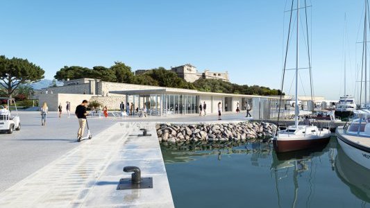 Les premières images de l'aire de carénage du Port Vauban en 2022