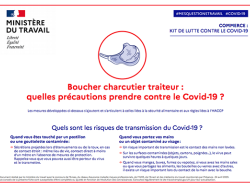 Des fiches conseils pour accompagner les employeurs dans la mise en œuvre des moyens de protection contre le virus
