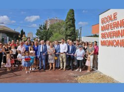 A La Garde, la Ville inaugure la nouvelle maternelle Séverine Mignoné