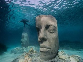 Ecomusée sous-marin cannois : Les sculptures de Jason deCaires Taylor ont été immergées