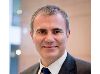 Le Médiateur des entreprises Pierre Pelouzet à Nice le 26 avril