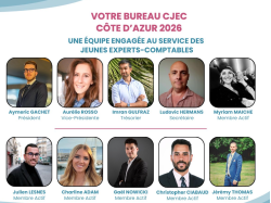 Aymeric Gachet, élu président 2026 du CJEC Côte d'Azur 