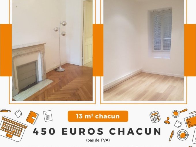 À LOUER - 2 bureaux (…)