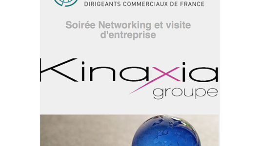 Soirée DCF 12 avril 2018 : Visite de l'entreprise KINAXIA