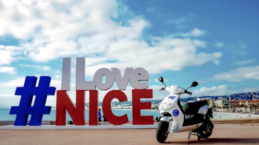 Cityscoot en test à Nice : c'est parti !