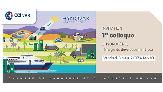 La CCI du Var organise le 1er Colloque : l'Hydrogène, l'énergie du développement local