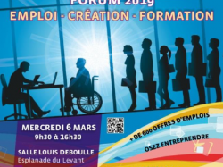 Saint-Laurent-du-Var : "5ème FORUM EMPLOI – CREATION – FORMATION" le 6 mars