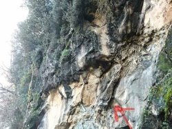 Le Département entreprend des travaux de sécurisation de la falaise sur la RD 115