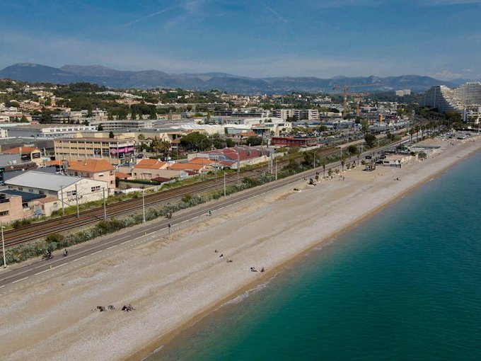 Les bords de mer piétons