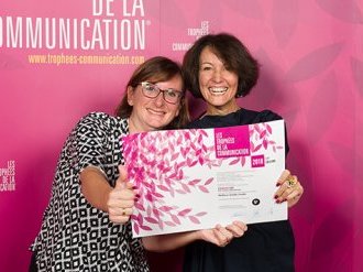 BrandSilver et evoluflor remportent un prix pour la meilleure identité visuelle aux Trophées de la Communication