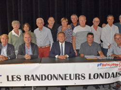 À La Londe-les-Maures, Jackie Leprêtre, président d'honneur des Randonneurs