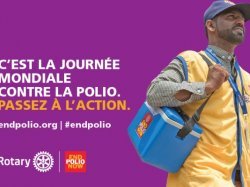 Les clubs rotariens azuréens mobilisés pour la Journée mondiale pour l'éradication de la polio le 21 octobre