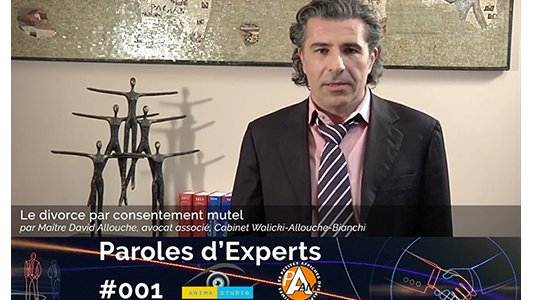  ? Parole d'Experts #1 - Divorce par consentement mutuel - Me David Allouche
