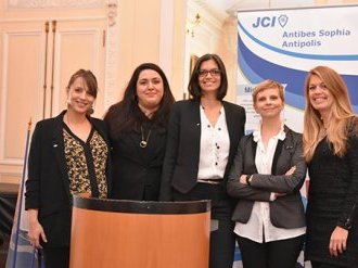 Caroline BLANCHARD-CREGO Présidente 2018 de la JCE Antibes Sophia Antipolis