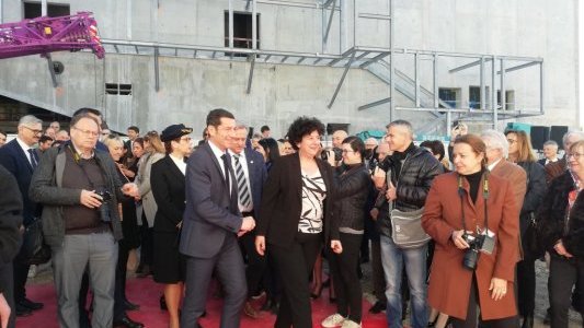 Campus universitaire cannois : les clés remises à l'Université Côte d'azur 