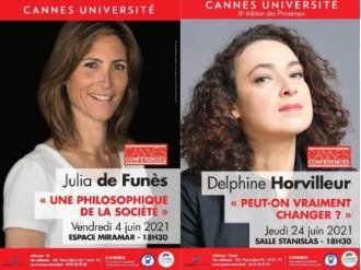  Julia de Funès et Delphine Horvilleur invitées de Cannes Université 