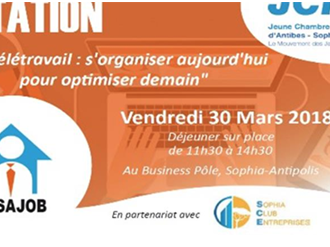 Table ronde JCE ASA : "Le télétravail : s'organiser aujourd'hui pour optimiser demain"