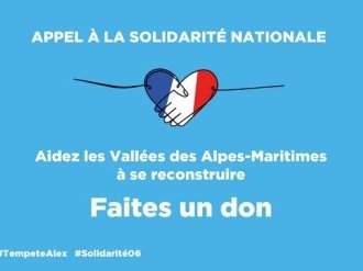 Le Département 06 lance un appel à la solidarité nationale pour aider ses vallées à se reconstruire 