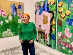 Expo : Esther Morisse le dit avec des fleurs