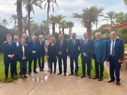 Création d'un GECT transfrontalier : présentation des travaux d'avancement aux ambassadeurs français et italien 