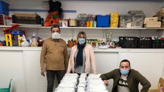 Des masques pour les entreprises du Lavandou