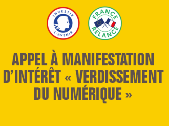 Verdissement du numérique : lancement d'un appel à manifestation d'intérêt