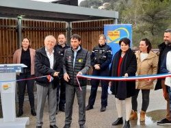 Un nouvel abri à vélo à L'Escarène